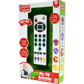 جهاز تحكم عن بعد للتلفزيون Hapee Capee My Tv Controller، باللغتين الإنجليزية والعربية، يعمل بالبطارية.